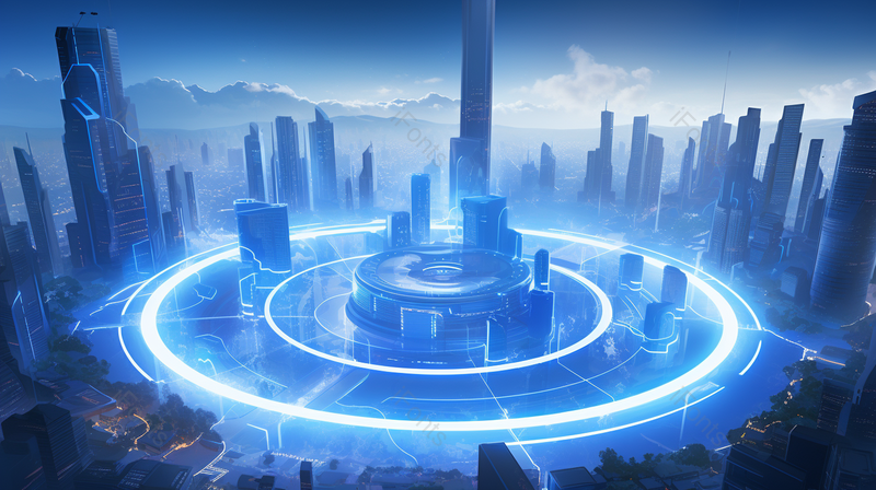 科技卡通现代时尚城市,插画/手绘图,插画/手绘图库,插画/手绘图下载,插画/手绘